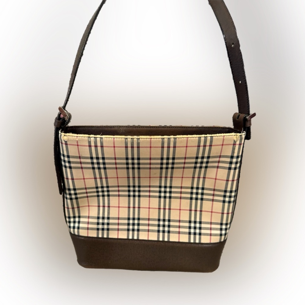 Authentic Burberry Tote Check Handbag Originally $1,650 GUC - 1 minor mark!​